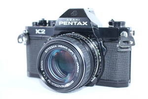 ★極美品★ペンタックス PENTAX K2 SMC PENTAX-M 50mm f1.4 ★露出計・シャッター全速OK★#M385