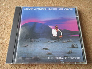 Stevie Wonder/In Square Circle スティービー・ワンダー 85年 大傑作・大名盤♪！貴重な、国内盤♪！全米1位獲得♪！ソウル・レジェンド♪