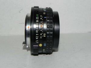 smc PENTAX-A 50mm / f 1.7 レンズ(中古良品)