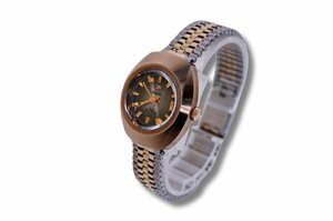 1円 RADO BALBOA 腕時計 自動巻き カットガラス アナログ 3針 ラドー バルボア レディース ジャンク 送料185円 中古品