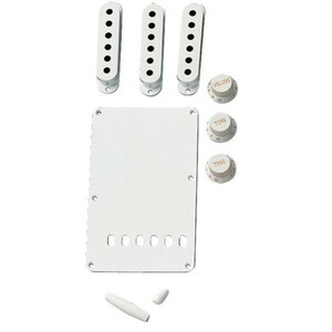 Fender フェンダー Vintage-Style Stratocaster Accessory Kit White ホワイト アクセサリーキット ストラトキャスター用