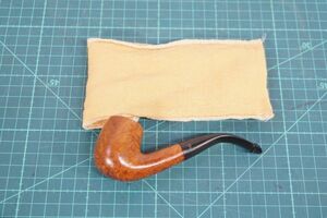 [NZ][MH017260] Peterson ピーターソン KILDARE 65 MADE IN THE REPUBLIC OF IRELAND 65 パイプ 木製 喫煙道具 煙管 喫煙具 収納袋付き