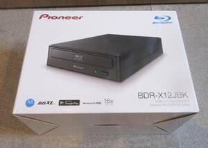 Pioneer/パイオニア BDR-X12JBK 外付け BDドライブ ブルーレイディスクドライブ