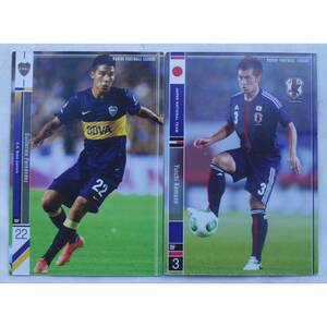 PANINI FOOTBALL LEAGUE 中古トレカ 2枚 Guillermo Fernandez & 駒野 友一 ( #641 )