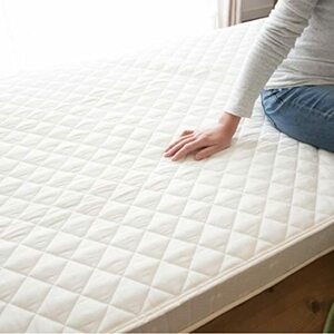 マイティトップ ベッドパッド キング 180×200cm 洗える 防ダニ 抗菌 防臭 ピーチスキン加工 敷きパッド ベッドパット
