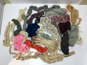 3835■　絹糸 大量おまとめ カラフル シルク SILK 織り糸 織物 着物 着尺 色 未使用 ※写真をご確認ください。