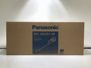 【未使用】 パナソニック Panasonic 充電式掃除機 MC-SBV01-W