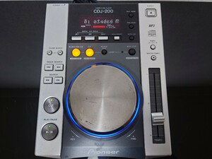 即決　送料無料 　液晶濃い　動作OK パイオニア　CDJ 200 ①