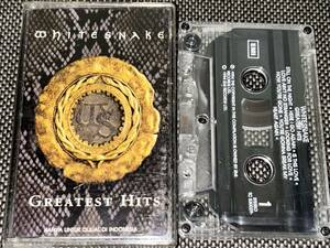 Whitesnake / Greatest Hits 輸入カセットテープ