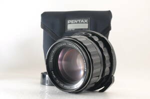 ペンタックス PENTAX Super-Multi-Coated TAKUMAR 6×7 67 105mm f2.4 MF 中判カメラレンズ バケペン ケース付 管GG2833