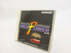 ★ミディパワー　バージョン4.0　ゲームミュージック サントラ CD　XEXEX サンダークロス　中古