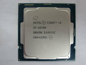 ★Intel / CPU Core i3-10100 3.60GHz 起動確認済★