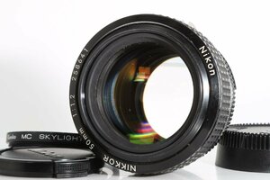 美品 Nikon Ais Ai-s Nikkor 50mm f1.2 標準 プライム 単焦点 マニュアル オールドレンズ