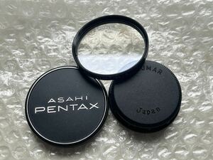 送料安 3点セット PENTAX 純正 49mm メタルフロントキャップ＆リアキャップ＆保護フィルターセット ペンタックス スーパータクマー