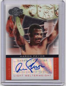2008 TOPPS Boxing　ボクシング　AUTOGRAPH signature 直筆サイン カード AARON PRYOR アーロン・プライアー　 新品ミント状態品