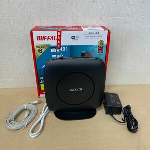 BUFFALO バッファロー 無線LAN親機 WSR-3200AX4S-BK Wi-Fi 6 