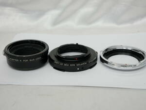 #7433 Pentax adapter 645 FOR 67 / K FOR 645 /HSBD-PTX 645 ペンタックス マウントアダプター