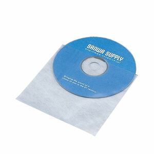 【新品】(まとめ)サンワサプライ CD・CD-R用不織布ケース(50枚セット) FCD-F50【×20セット】