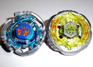 【2個セット】USED【MetalFight BEYBLADE】メタルファイト ベイブレード【BB-01 初代ペガシス105F】【BB-78 ロックギラフR145WB】