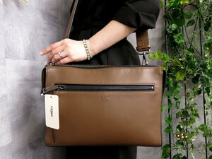 ●超美品●FENDI フェンディ●セレリア●カーフ レザー 本革●2way メッセンジャー バッグ●キャラメル●SV金具●B5 収納 書類●Js46213