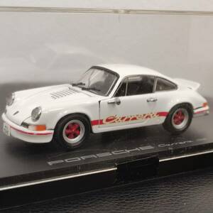 京商 サーキットの狼 1/43 PORSCHE Carrera RS 白 ポルシェカレラ ミニカー KYOSHO 中古品