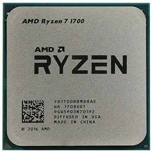 AMD Ryzen 7 1700 8C 3GHz 16MB AM4 DDR4-2667 65W
