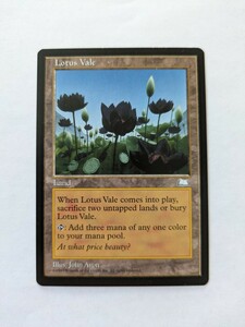 Lotus Vale 睡蓮の谷間 MTG 英語版