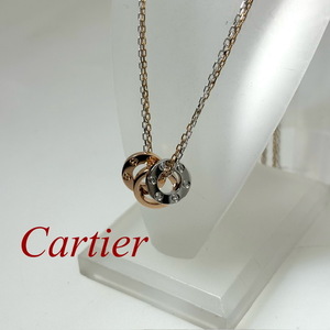 【Cartier】カルティエ ネックレス 6ダイヤモンド LOVE 750 箱
