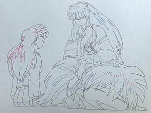 犬夜叉 原画 66枚セット 犬夜叉&かごめ&七宝／ [セル画 Cel Genga]