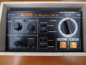 BOSS DR-55 Dr.Rhythmボス・ドクター・リズム/リズムマシン/ドラムマシンDrum Machine/Vintage Effector/Roland