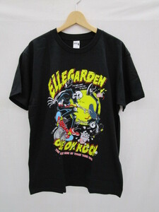 I0415-5H/ 未使用 エルレガーデン ELLEGARDEN ONE OK ROCK コラボTシャツ XL 黒 細美武士 ワンオク