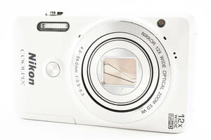 ニコン Nikon COOLPIX S6900 ホワイト コンデジ コンパクトカメラ ジャンク