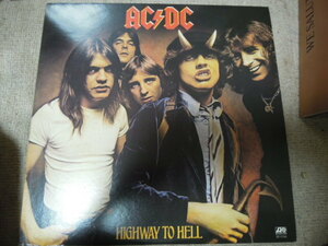 AC/DC「 地獄のハイウェイ」 HIGHWAY TO HELL 国内アナログ盤LP 中古美品 送料無料
