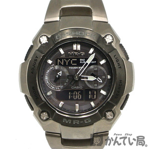 18879 CASIO【カシオ】G-SHOCK ジーショック MRG-7600D-1BJ ソーラー電波 腕時計 アナデジ チタン メンズ ウォッチ【中古】USED-B