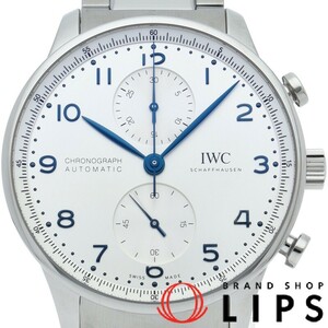 インターナショナルウォッチカンパニー IWC ポルトギーゼ クロノグラフ ウォッチ IW371617 箱 保証書 SS メンズ時計