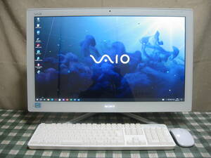 （大型ワイド液晶画面) ＃＃ SONY VAIO SVL2411AJ Windows 10 Home ＃＃（スグ付くTV地デジ対応) 