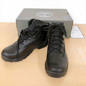 469*Timberland ティンバーランド TB018193 メンズ ブラック レースアップブーツ 26.5cm 未使用品