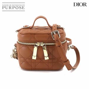 未使用 展示品 クリスチャン ディオール Christian Dior レディディオール マイクロ バニティ 2way ハンド ショルダー バッグ 90208683