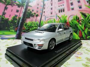 スペシャルスケール1/24国産名車コレクション(47) スバル インプレッサWRX （1992） 専用ケース入り