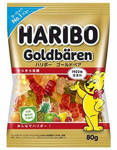 ハリボー ゴールドベア 80g ×10袋