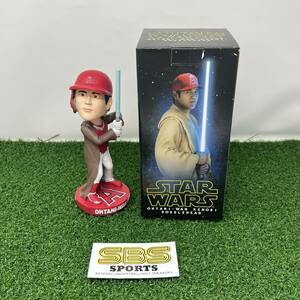 【激レア★非売品】大谷翔平 スターウォーズ ボブルヘッド人形 オオタニ＝ワン・ケノービ 首振り人形