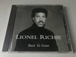 LIONEL RICHIE ライオネル・リッチ/BACK TO FRONT