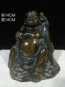 ◆古寳堂◆清 角材細密彫 五子鬧仏 仏教古美術 供養品 極細工 古置物 古擺件 中国古美術 時代物 古董品