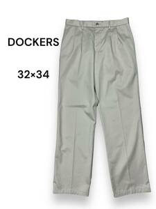 ドッカーズ　DOCKERS 32×34 古着　チノパン　ワークパンツ