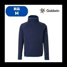 【E-22】　size/Ｍ　GOLDWIN　ゴールドウイン　STRETCH FLEECE HOODIE　G50320P　カラー：Nネイビー　サイズ：M