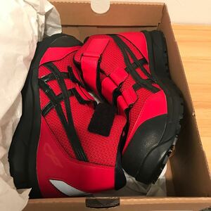 アシックス 安全靴 WINJOB cp203 -601 classic red／black 新品未使用　25cm