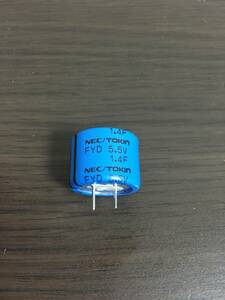 [未使用] 電気二重層コンデンサ 5.5V 1.4F (NEC TOKIN)