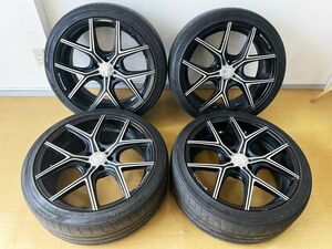 ★美品 WALD ILLIma I11C ヴァルド イリマ 114.3/5穴 イリマ 245/40R20　WD17085 2019年製　アルファードから外し　ヤマト運輸4個口発送★