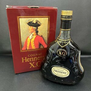 1円　お酒　未開栓　Hennessy COGNAC ヘネシー コニャック XO ゴールドキャップ グリーンボトル 700ml 40% 　箱付き