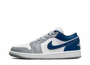 Nike WMNS Air Jordan 1 Low "Grey and Blue" 27cm DC0774-042